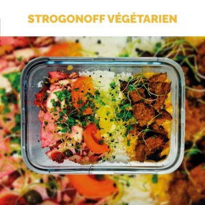 Mercredi 21 - Strogonoff végé