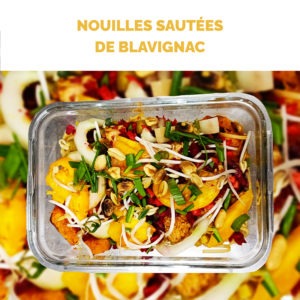 Mercredi 9 - Nouilles sautées de Blavignac