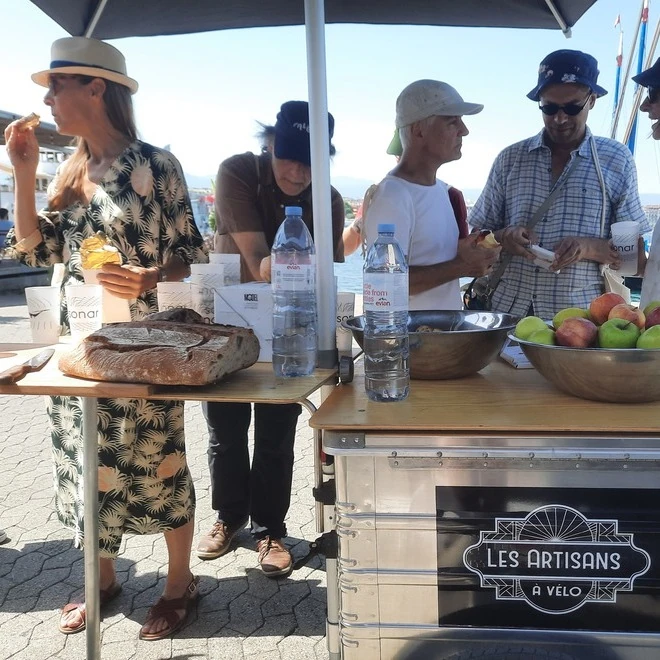 Commande en groupe Apéritif et repas sur le pouce