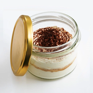 Dessert tiramisu en bocal